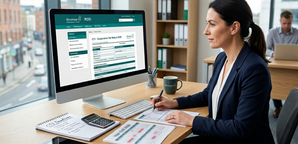 Irish Corporation Tax 2026 | CT1 Filing Guide & Deadlines