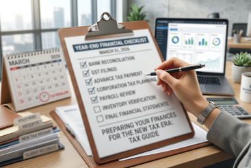 Year-End Financial Checklist for March 31, 2026 | Tax Guide